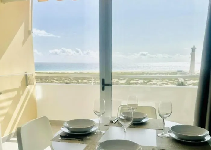 アパート A 300 M Vista Oceano Wi Fi 4ºpiano モロ・デル・ハブレ